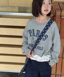 aimoha | 【aimoha-KIDS-】レイヤード風 長袖スウェット(スウェット)