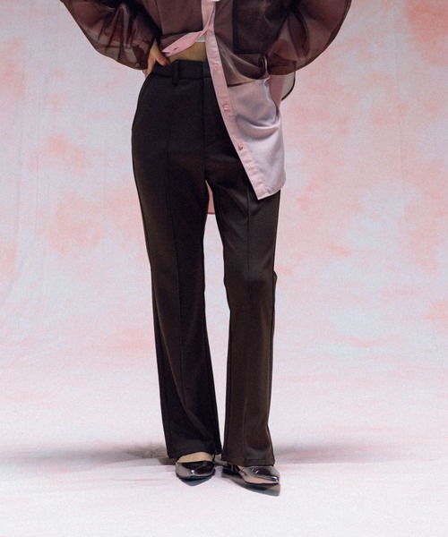 LEPSIM（レプシィム）の「よく伸びフィットパンツ　498773（その他パンツ・レディース・ブラック/ネイビー/ブラウン・MEDIUM/LARGE）」の10枚目の写真