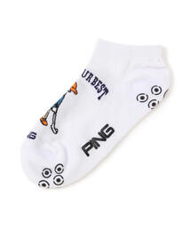 PING（ピン）の「【PING APPAREL】アンクルソックス ＜NATIVE＞ (MENS)（ソックス/靴下）」
