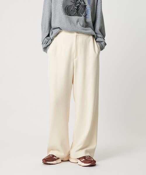 ポリエステルブレンド モールバックゴムパンツ（その他パンツ
