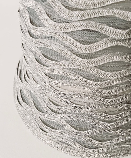 ORIENT MILLINERY(オリエント ミリナリー)の「MIU【ミウ】(ハット・レディース・ホワイト/グレー・FREE)」の10枚目の写真