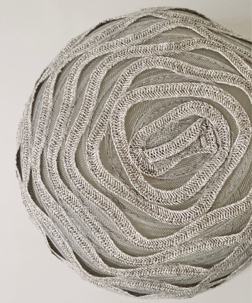 ORIENT MILLINERY(オリエント ミリナリー)の「MIU【ミウ】(ハット・レディース・ホワイト/グレー・FREE)」の11枚目の写真