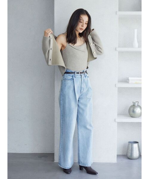 LAGUNAMOON(ラグナムーン)の「フェイクレザーナローベルト(ベルト・レディース・ブラック/ブラウン・FREE)」の3枚目の写真