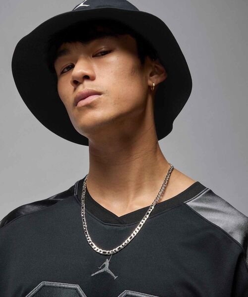 NIKE ジョーダン ホッケージャージー ゲームシャツ Mブラック ジョーダン ブルックリン メンズ カレッジエイト ホッケー