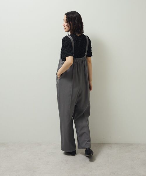 Green　Parks（グリーンパークス）の「ピンタックサロペット（サロペット/オーバーオール・レディース・ブラック/ブラウン系その他4/グレー・FREE）」の21枚目の写真