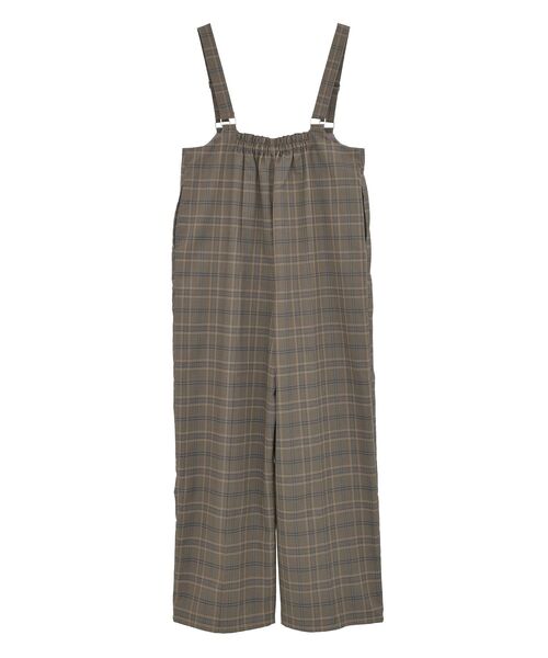 Green　Parks（グリーンパークス）の「ピンタックサロペット（サロペット/オーバーオール・レディース・ブラック/ブラウン系その他4/グレー・FREE）」の13枚目の写真