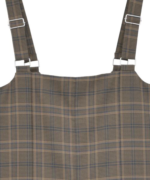 Green　Parks（グリーンパークス）の「ピンタックサロペット（サロペット/オーバーオール・レディース・ブラック/ブラウン系その他4/グレー・FREE）」の12枚目の写真