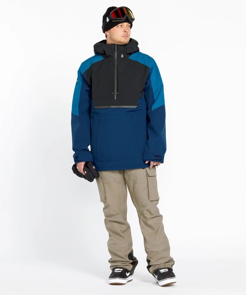 VOLCOM(ボルコム)の「【VOLCOM/ボルコム】 Mens New Articulated Pants /スリムフィットスキースノーボードパンツ(その他パンツ・メンズ・ベージュ系その他/ブラック・MEDIUM/SMALL/LARGE/X-LARGE/X-SMALL)」の2枚目の写真