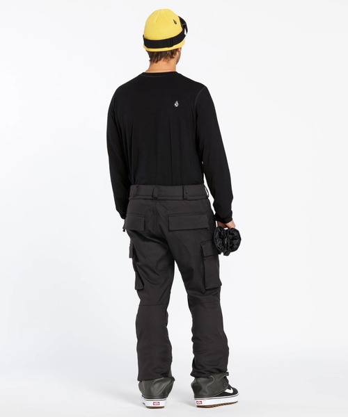 VOLCOM(ボルコム)の「【VOLCOM/ボルコム】 Mens New Articulated Pants /スリムフィットスキースノーボードパンツ(その他パンツ・メンズ・ベージュ系その他/ブラック・MEDIUM/SMALL/LARGE/X-LARGE/X-SMALL)」の3枚目の写真