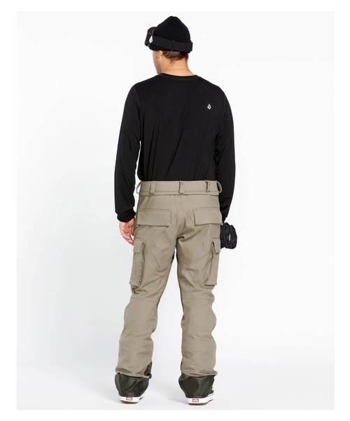 VOLCOM(ボルコム)の「【VOLCOM/ボルコム】 Mens New Articulated Pants /スリムフィットスキースノーボードパンツ(その他パンツ・メンズ・ベージュ系その他/ブラック・MEDIUM/SMALL/LARGE/X-LARGE/X-SMALL)」の9枚目の写真
