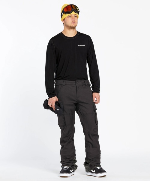 VOLCOM(ボルコム)の「【VOLCOM/ボルコム】 Mens New Articulated Pants /スリムフィットスキースノーボードパンツ(その他パンツ・メンズ・ベージュ系その他/ブラック・MEDIUM/SMALL/LARGE/X-LARGE/X-SMALL)」の12枚目の写真