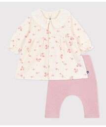 PETIT BATEAU | ワンピース＋レギンスセット(ワンピース)