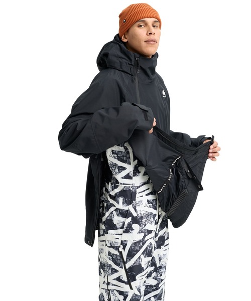 BURTON（バートン）の「Burton Reserve 2L リラックス アノラック ジャケット（その他アウター・メンズ・ブラック・L/M/S）」の8枚目の写真