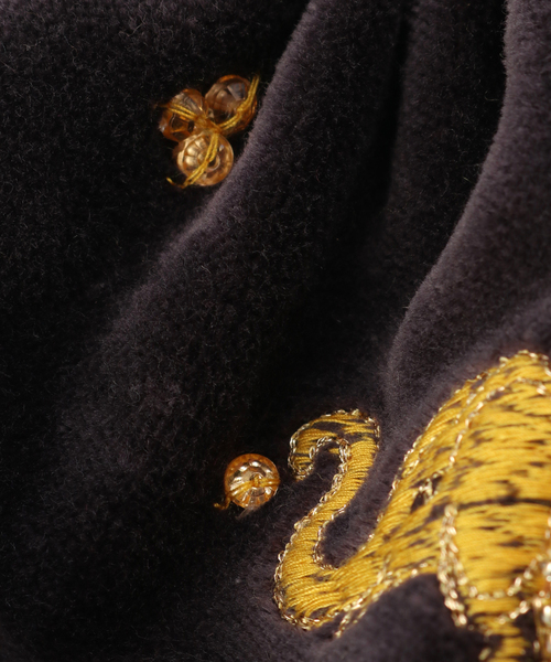 B.C STOCK(ベーセーストック)の「ベルベットポーチ(ショルダーバッグ・レディース・ブラック系その他/グレー/ベージュ/ライトグリーン/カーキ/ラベンダー/ボルドー・FREE)」の11枚目の写真