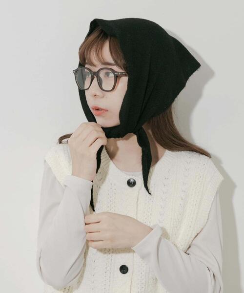 FUMIKA_UCHIDA ニットスカーフ FUMIKA_UCHIDA/HANDKERCHIEF PULLOVER