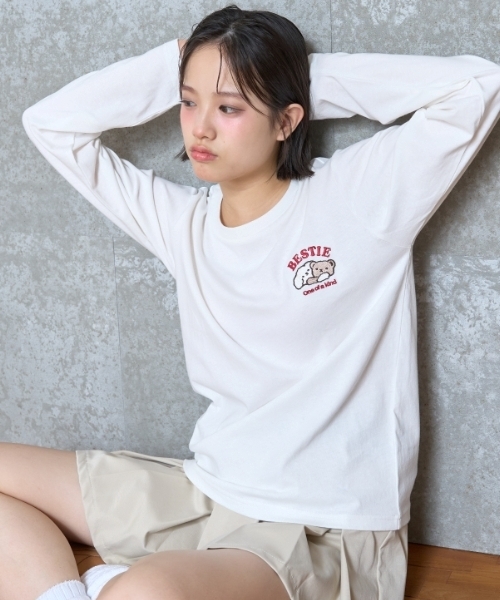 セール】【GOODPRICE】2キャラ長袖Tシャツ（Tシャツ/カットソー