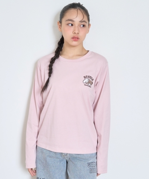 セール】【GOODPRICE】2キャラ長袖Tシャツ（Tシャツ/カットソー