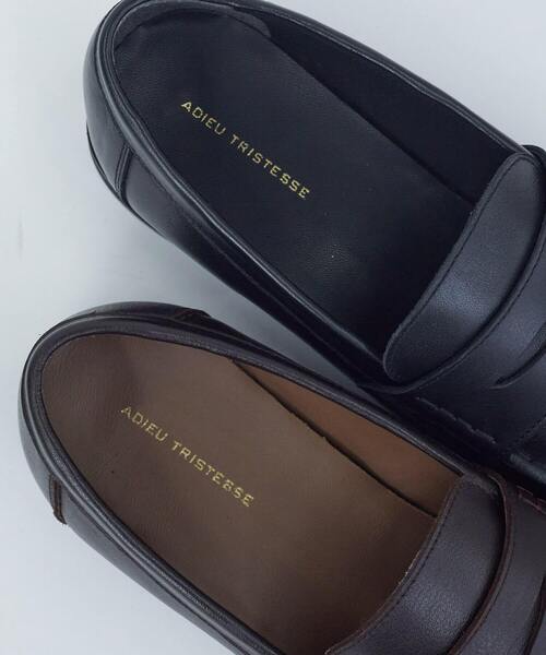 ADIEU TRISTESSE（アデュートリステス）の「ローファー（その他シューズ・レディース・ブラック/ダークブラウン・L/M/S）」の13枚目の写真