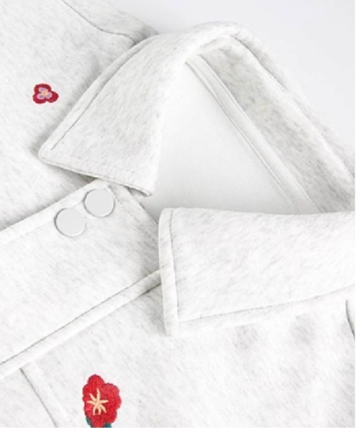 U:UME(ユーム)の「Embroidery Baseball Jacket(ブルゾン・メンズ・ブラウン/グレー/ブラック・MEDIUM/LARGE/X-LARGE/XX-LARGE)」の5枚目の写真