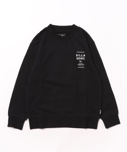 BILLABONG（ビラボン）の「BILLABONG/ビラボン トレーナー スウェット キッズ クルーネック ロゴ バックプリント 裏毛 SUN BLOCK 親子コーデ BF016-001（スウェット・キッズ・ブラック/グリーン・160cm/150cm/140cm）」の16枚目の写真