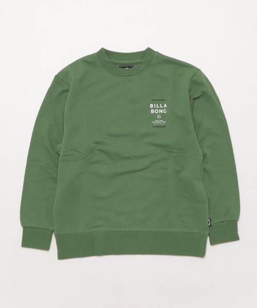 BILLABONG（ビラボン）の「BILLABONG/ビラボン トレーナー スウェット キッズ クルーネック ロゴ バックプリント 裏毛 SUN BLOCK 親子コーデ BF016-001（スウェット・キッズ・ブラック/グリーン・160cm/150cm/140cm）」の17枚目の写真