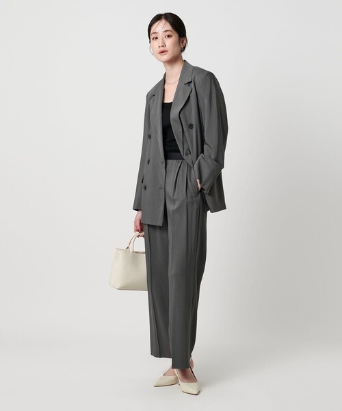 UNITED ARROWS（ユナイテッドアローズ）の「NALYA ピンストライプ ジャケット（テーラードジャケット・レディース・ダークグレー/ネイビー・38/36）」の5枚目の写真