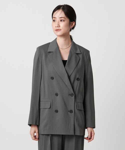 NALYA ピンストライプ ジャケット（テーラードジャケット