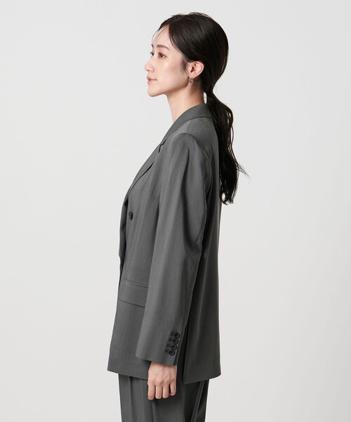 UNITED ARROWS（ユナイテッドアローズ）の「NALYA ピンストライプ ジャケット（テーラードジャケット・レディース・ダークグレー/ネイビー・38/36）」の11枚目の写真