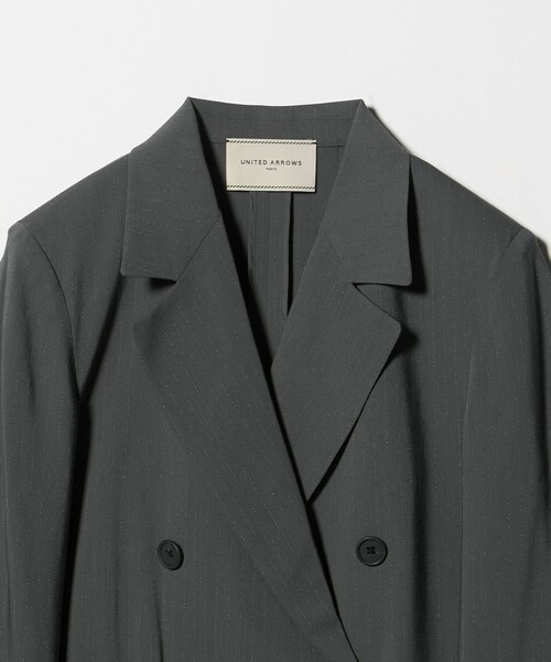 UNITED ARROWS（ユナイテッドアローズ）の「NALYA ピンストライプ ジャケット（テーラードジャケット・レディース・ダークグレー/ネイビー・38/36）」の15枚目の写真