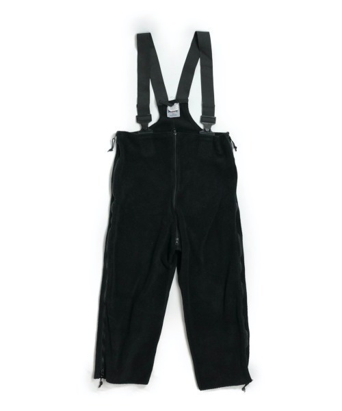 MILITARY（ミリタリー）の「USMC/ユーエスエムシー POLARTEC FLEECE OVERALLS LONG（サロペット/オーバーオール・メンズ・ブラック・X-SMALL/MEDIUM）」の6枚目の写真