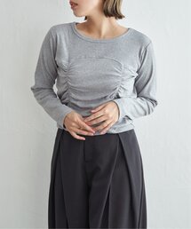 notch.（ノッチ）の「テレコシャーリングプルオーバー（Tシャツ/カットソー）」