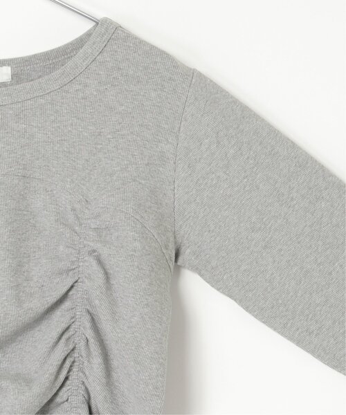 notch.（ノッチ）の「テレコシャーリングプルオーバー（Tシャツ/カットソー・レディース・グレー/アイボリー/ブラック・M）」の10枚目の写真
