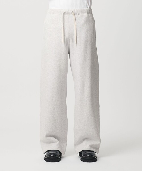 新品タグ付【モンキータイムMONKEYTIME】ダメージスウェット ライトグレー テリー フリース バギー パンツ（スウェットパンツ）｜MONKEY TIME