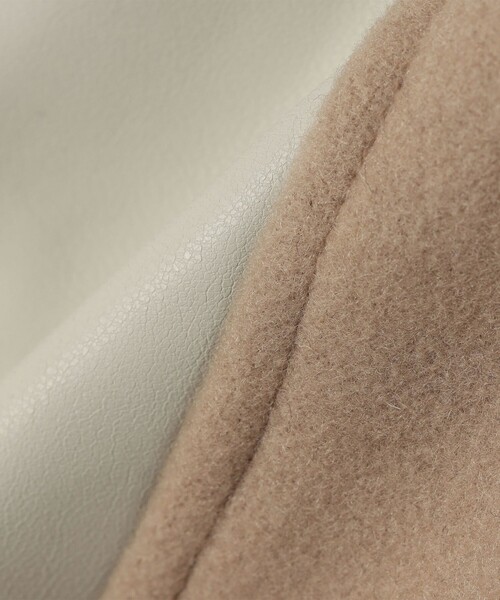 SHIPS any(シップス エニィ)の「SHIPS any: PURE WOOL MELTON スタジアム ブルゾン (スタジャン)◇(スタジャン・メンズ・ブラック/グレー/ベージュ系・LARGE/MEDIUM/SMALL)」の7枚目の写真