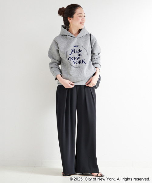 GOOD ROCK SPEED（グッドロックスピード）の「GOOD ROCK SPEED/グッドロックスピード NYC スウェット（パーカー・レディース・ライトグレー/ネイビー・FREE）」の20枚目の写真