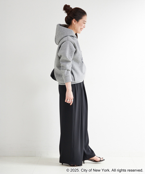 GOOD ROCK SPEED（グッドロックスピード）の「GOOD ROCK SPEED/グッドロックスピード NYC スウェット（パーカー・レディース・ライトグレー/ネイビー・FREE）」の22枚目の写真