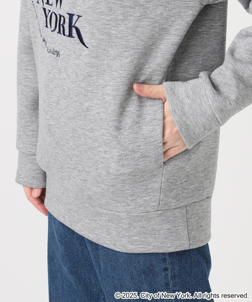 GOOD ROCK SPEED（グッドロックスピード）の「GOOD ROCK SPEED/グッドロックスピード NYC スウェット（パーカー・レディース・ライトグレー/ネイビー・FREE）」の13枚目の写真