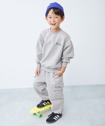 devirock（デビロック）の「ストリート風 カーゴデザイン 裏起毛 セットアップ（セットアップ・キッズ）」