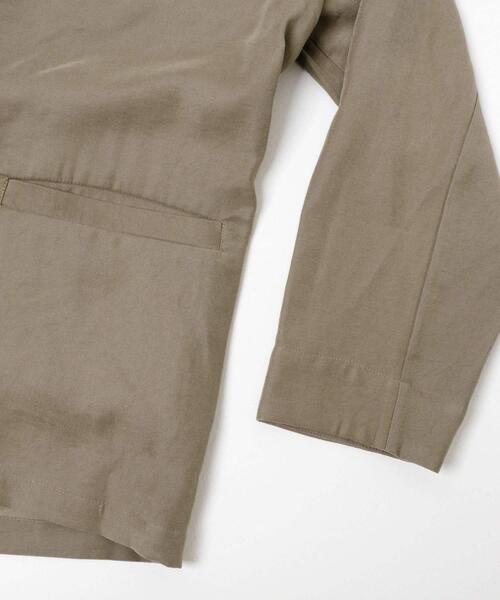 URBAN RESEARCH ノーカラージャケットサイズ36 ベージュ URBAN RESEARCH DOORS（アーバンリサーチドアーズ） ジャケット 36