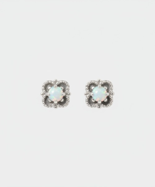 Burner(バーナー)の「【blatto 925silver】シルバー925 フラワーモチーフ クラシカルピアス esm-pierce-24-16【RBTS】(ピアス(両耳用)・レディース・シルバー/ゴールド・FREE)」の8枚目の写真