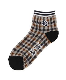 PEARLY GATES | 【PEARLY GATES】ガンクラブチェック柄ショートソックス (LADIES)(ソックス/靴下)