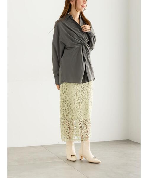 ケミカルレースナロースカート《2025Autumn catalog vol.2 item》