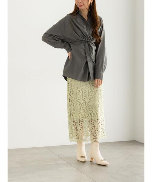 ケミカルレースナロースカート《2025Autumn catalog vol.2 item》