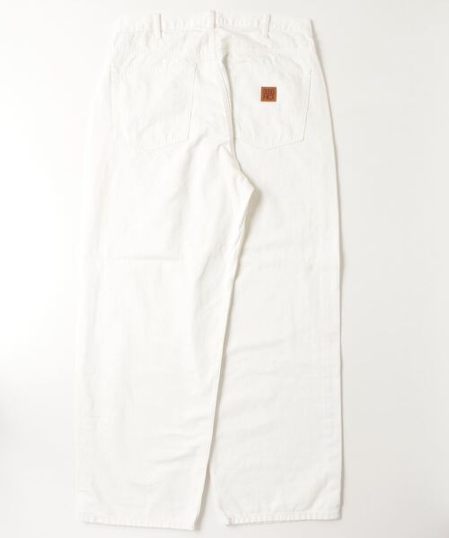 GUNG HO（ガンホー）の「GUNG HO / ガンホー DENIM BAGGY PANTS バギーデニムパンツ（デニムパンツ・メンズ・ホワイト/ブラック系1・SMALL/LARGE）」の3枚目の写真