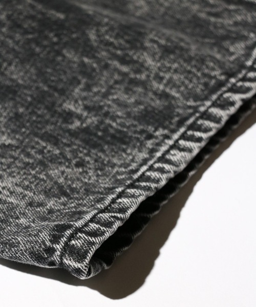 GUNG HO（ガンホー）の「GUNG HO / ガンホー DENIM BAGGY PANTS バギーデニムパンツ（デニムパンツ・メンズ・ホワイト/ブラック系1・SMALL/LARGE）」の8枚目の写真