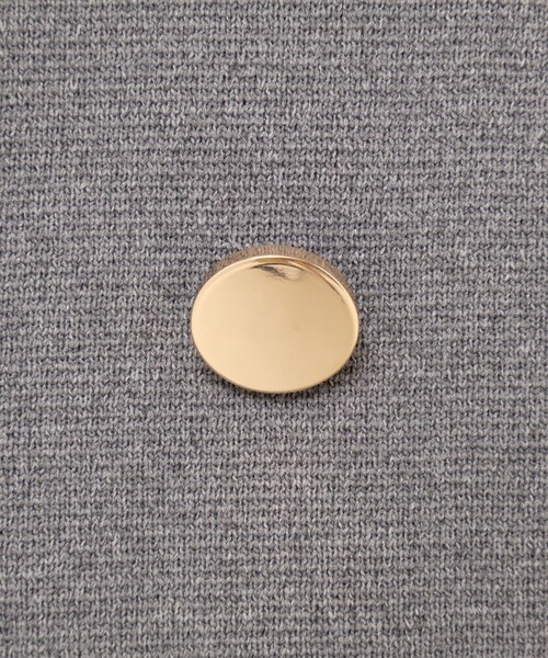 NOLLEY’S（ノーリーズ）の「《手洗い可能》ミラノリブニットベスト（ベスト・レディース・グレー/ネイビー・38）」の17枚目の写真