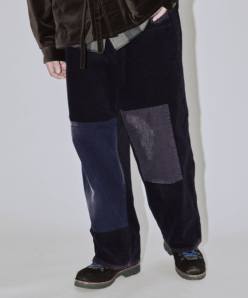 JOURNAL STANDARD J.S HOMESTEAD（ジャーナルスタンダードホームステッド）の「J.S.Homestead / コーデュロイ パッチ パンツ（その他パンツ・メンズ・ブラック/ブラウン・LARGE/MEDIUM）」の22枚目の写真