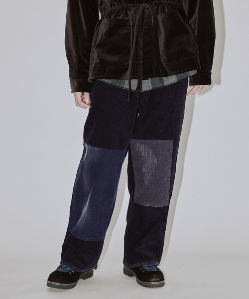 JOURNAL STANDARD J.S HOMESTEAD（ジャーナルスタンダードホームステッド）の「J.S.Homestead / コーデュロイ パッチ パンツ（その他パンツ・メンズ・ブラック/ブラウン・LARGE/MEDIUM）」の12枚目の写真
