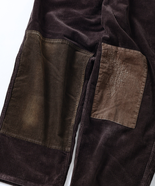 JOURNAL STANDARD J.S HOMESTEAD（ジャーナルスタンダードホームステッド）の「J.S.Homestead / コーデュロイ パッチ パンツ（その他パンツ・メンズ・ブラック/ブラウン・LARGE/MEDIUM）」の21枚目の写真