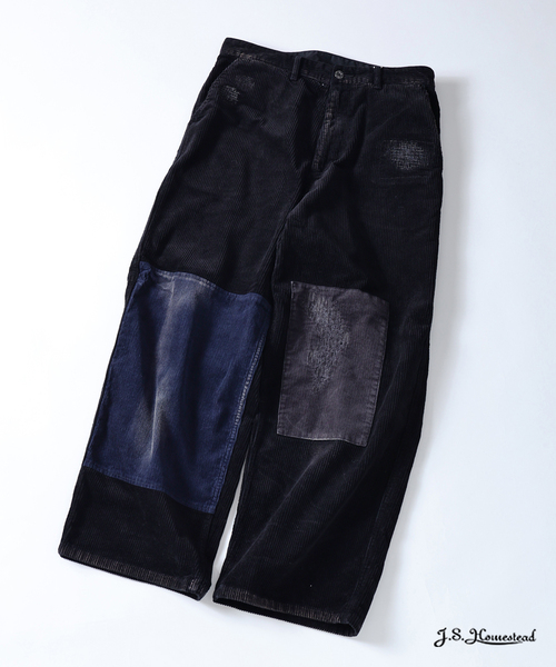 JOURNAL STANDARD J.S HOMESTEAD（ジャーナルスタンダードホームステッド）の「J.S.Homestead / コーデュロイ パッチ パンツ（その他パンツ・メンズ・ブラック/ブラウン・LARGE/MEDIUM）」の18枚目の写真